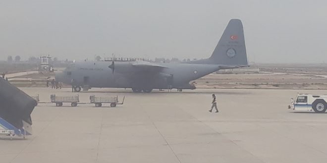 400 komanda askeri uçakla Hatay'a geldi