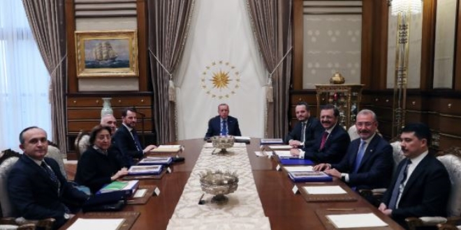 Erdoğan başkanlığındaki Varlık Fonu Toplantısı sona erdi