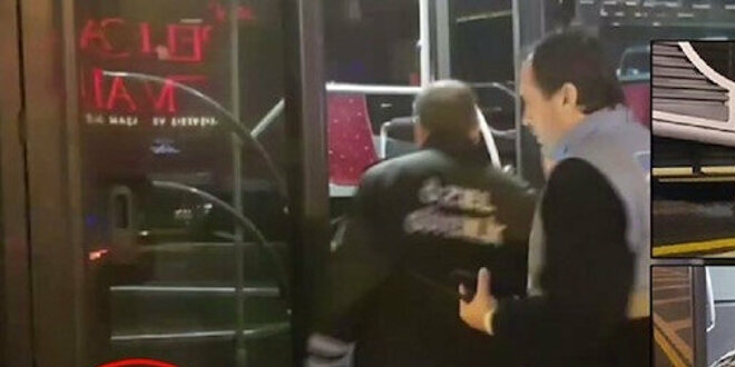 Yerinden çıkan rögar kapağı metrobüse saplandı: 1 yaralı