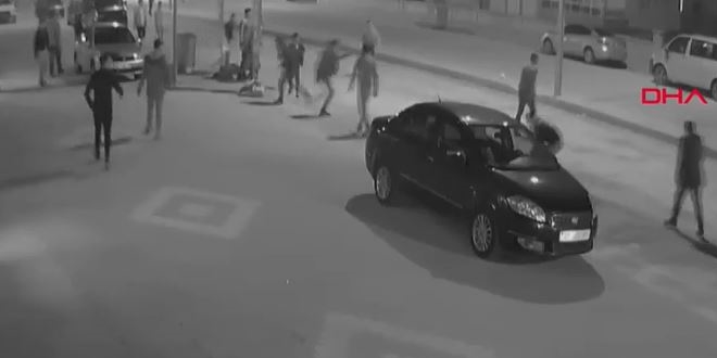 Sokakta dehşet 20 dakika sürdü