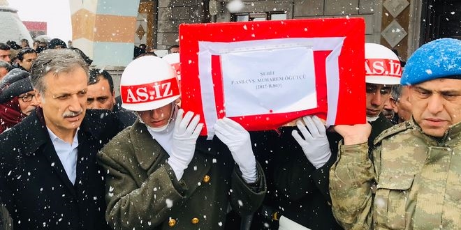 İdlib şehitleri gözyaşlarıyla son yolculuklarına uğurlandı