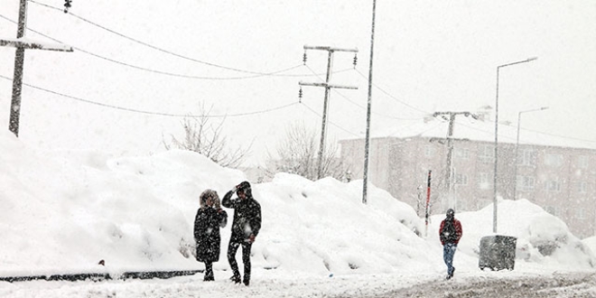 Bitlis'te kar yağışı etkili oluyor