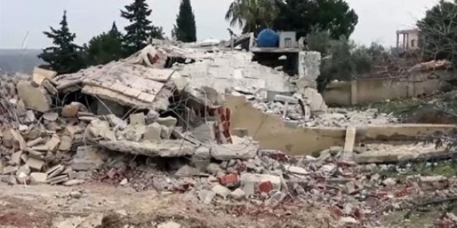 İdlib'de askerlerimizin şehit edildiği yer ilk kez görüntülendi