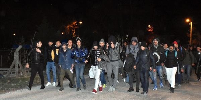 Edirne üzerinden ayrılan göçmen sayısı 76 bin 358