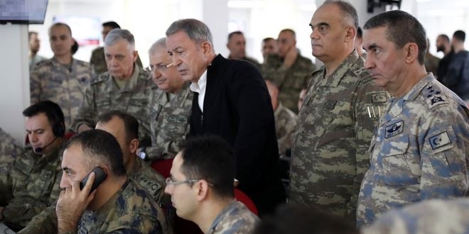 MSB paylaştı! Bakan Akar, operasyonu böyle yönetiyor
