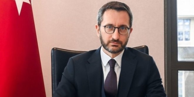 Fahrettin Altun'dan 'ehitler tepesi' aklamas