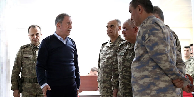 Bakan Akar'dan, Bahar Kalkanı Harekatı açıklaması