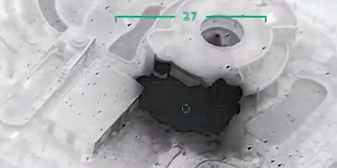 Esed rejimine ait mühimmat kamyonları TSK tarafından vuruldu