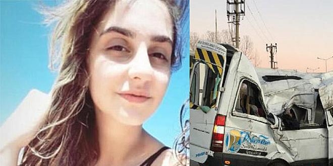 Kazada yaralanan liseli Sude Naz, hayatn kaybetti