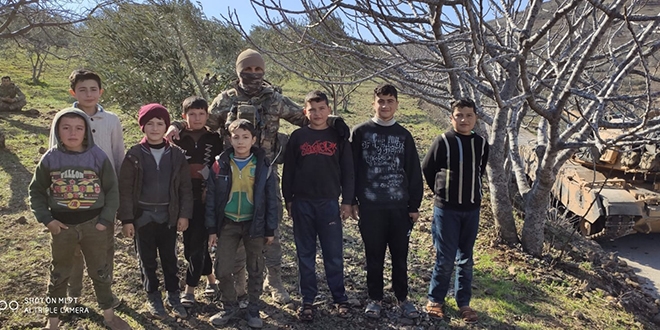 Şehit asker, mesajlarında İdlib'deki çocukların dramını anlatmış