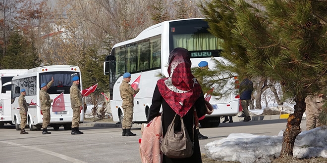Kahraman komandolar Suriye'ye uğurlandı