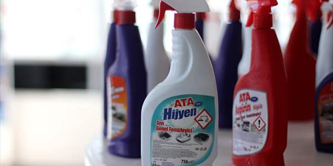 Koronavir�s, lisede �retilen dezenfektanlara talebi art�rd�