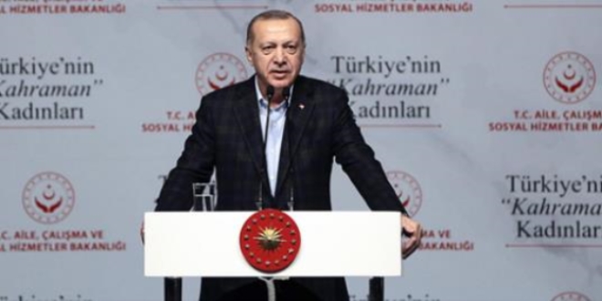 Erdoğan, Diyarbakır annelerinin Dünya Kadınlar Günü'nü kutladı