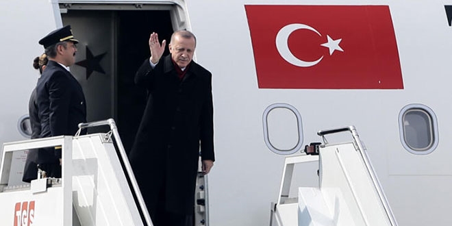 Cumhurbaşkanı Erdoğan Brüksel'e gitti