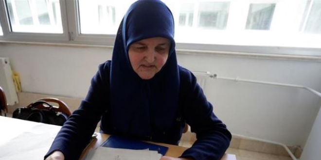 E�itim hayalini 40 y�l sonra ger�ekle�tirdi