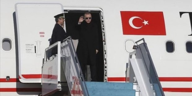 Cumhurbaşkanı Erdoğan Belçika'dan ayrıldı