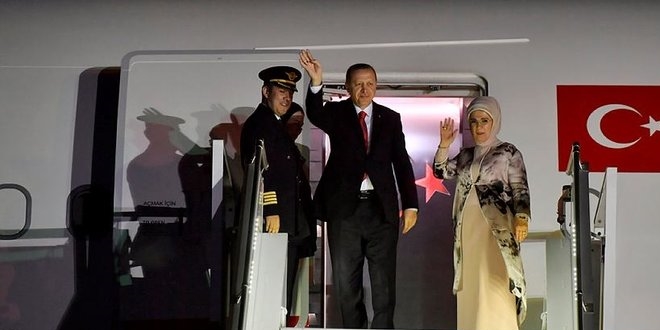 Cumhurbaşkanı Erdoğan yurda döndü
