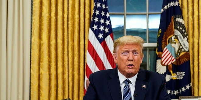 Trump koronavirüs nedeniyle AB ülkelerine kapıyı kapattı