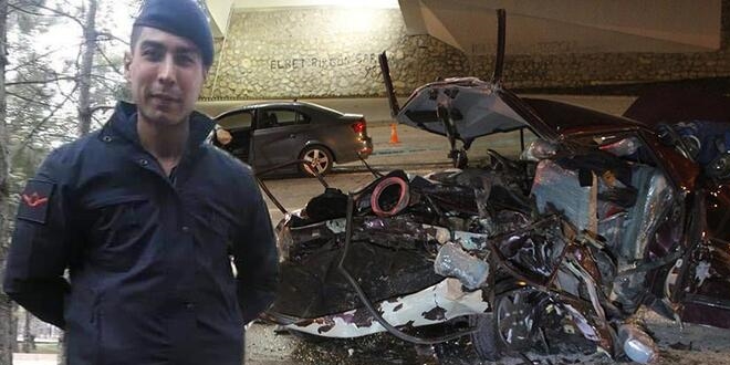 2 uzman onbaşı ilk görev yerlerine giderken kazada vefat etti