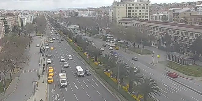 İstanbul'da trafiğe Koronavirüs etkisi