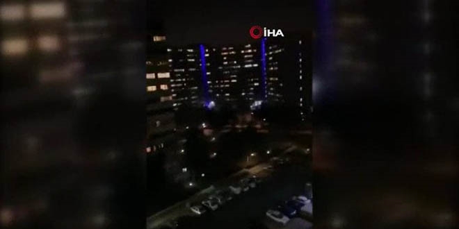 İran halkından pencereden dayanışma şarkısı