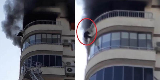Yangında düşen kadının ölümüyle ilgili itfaiye amiri açığa alındı