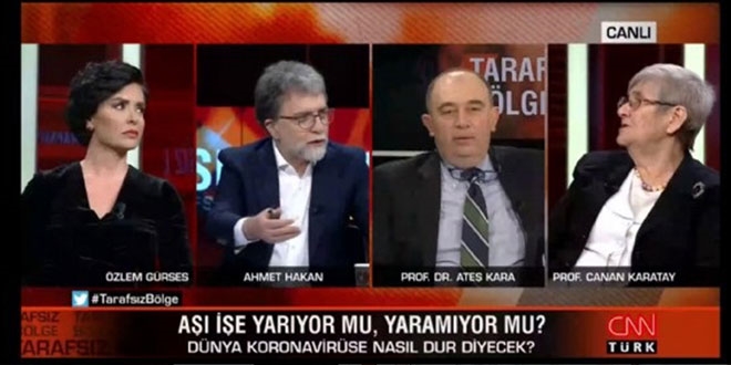 Canan Karatay canlı yayını terk etmek istedi
