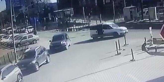 Adliyeden şüpheli kaçırma güvenlik kamerasında