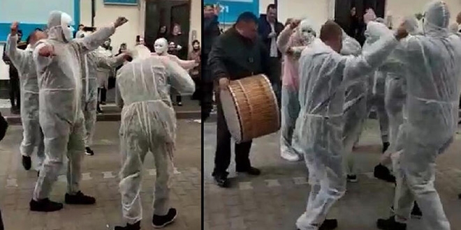 Gelin almaya böyle gittiler