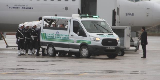 �ehit M�d�r Yard�mc�s�'n�n naa�� Elaz��'a getirildi