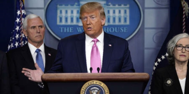 ABD Başkanı Trump, Kovid-19 önlemlerine hız verdi