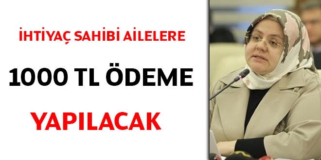 İki milyon haneye bin TL 10 günde hesaplarda