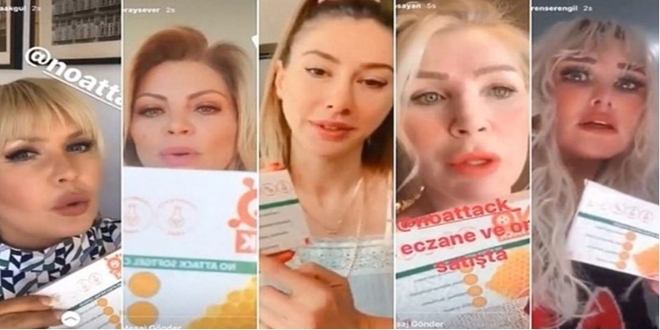 Virüsten koruyor iddiasıyla ünlüleri de kandırdılar