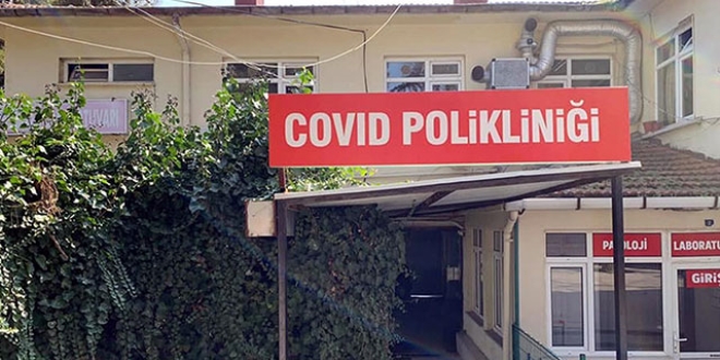Tekirdağ Devlet Hastanesi'nde, 'Covid Polikliniği' kuruldu