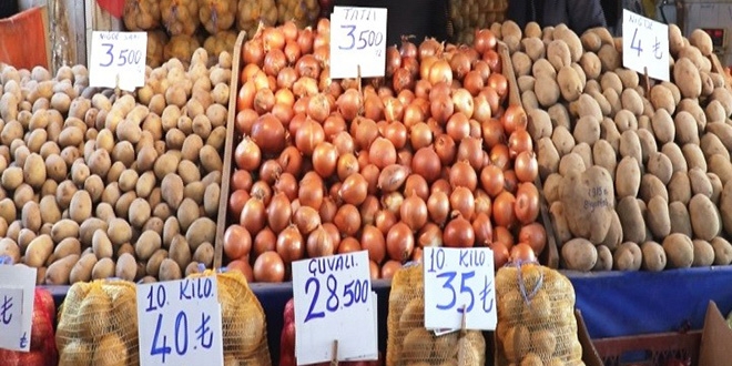 Patates ve soğan fiyatları yükseldi