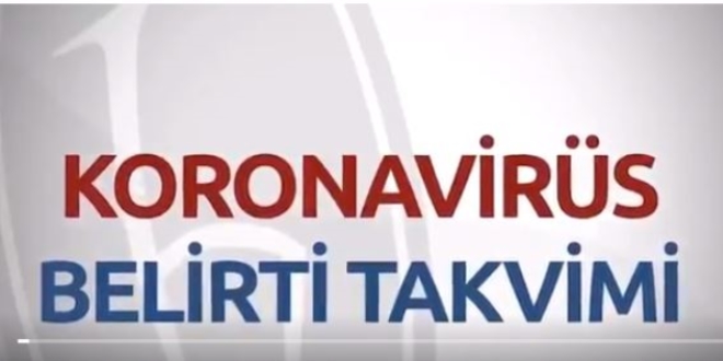 Hacettepe Üniversitesi Koronavirüs belirti takvimi yayımladı