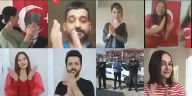 Öğretmenlerden güvenlik güçlerine anlamlı destek