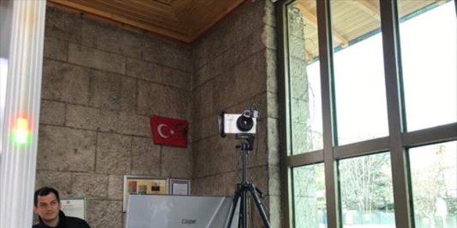 TBMM'de koronavirüse karşı termal kamera uygulamasına başlandı