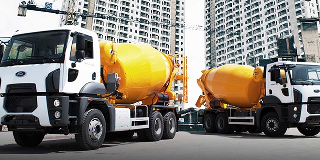 Beton mikserlerine elektronik takip geliyor