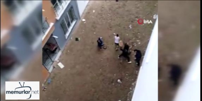 Ba�kentte kom�ular�n kavgas� korkuttu