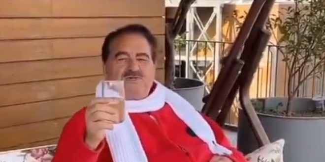 Bu da İbrahim Tatlıses'in korona önerisi: Ayva suyu için