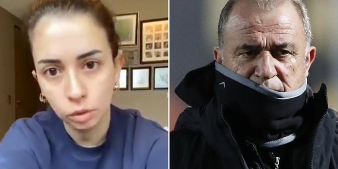 Buse Terim, babası Fatih Terim'in iyi olduğunu duyurdu