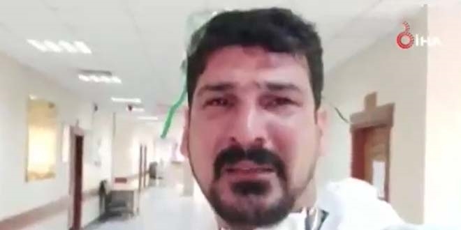 Koronavirüsle mücadele eden doktordan 'Evde kalın' çağrısı