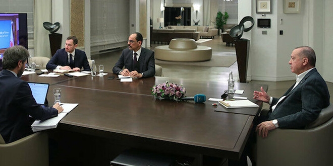 Erdo�an, yar�n konferans y�ntemiyle G20 Zirvesi'ne kat�lacak