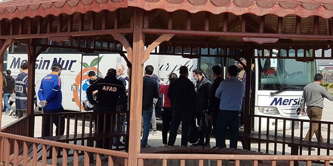 KKTC'den getirilen 143 Türk vatandaşı karantinaya alındı