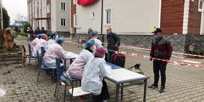 Ukrayna'dan gelen tır şoförleri Sakarya'da karantinaya alındı