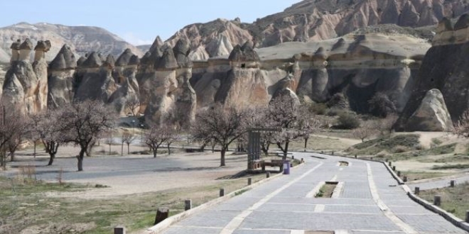 Kapadokya adeta hayalet şehre döndü