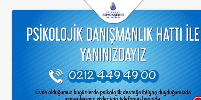 Koronavirüs için Psikolojik Danışmanlık Hattı açıldı