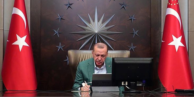 Cumhurbaşkanı Erdoğan, MİT Başkanı ile görüştü