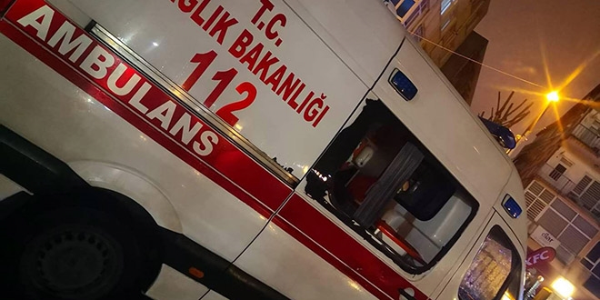 Koronavirüs vakasına giden 112 ekibine dehşeti yaşattı